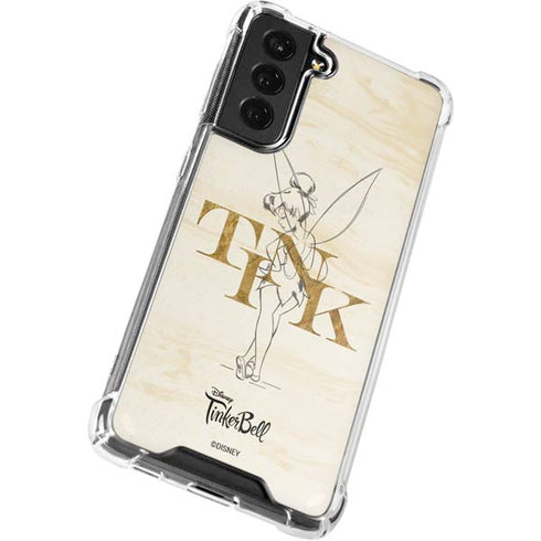 Disney Tinker Bell Tink Magic Pencil Art Galaxy S22 Plus Clear Case