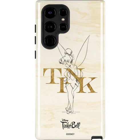 Disney Tinker Bell Tink Magic Pencil Art Galaxy S22 Ultra Pro Case