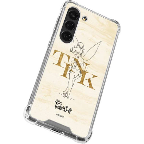 Disney Tinker Bell Tink Magic Pencil Art Galaxy S23 Clear Case