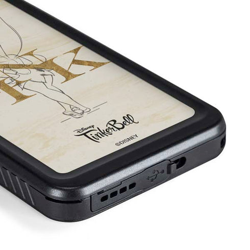 Disney Tinker Bell Tink Magic Pencil Art Galaxy S23 Plus Waterproof Case