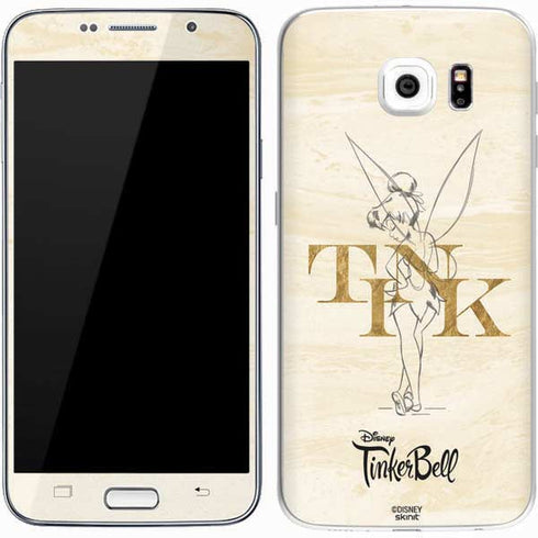 Disney Tinker Bell Tink Magic Pencil Art Galaxy S7 Skin