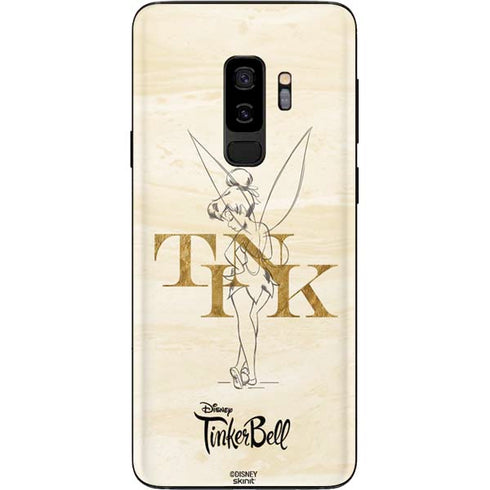 Disney Tinker Bell Tink Magic Pencil Art Galaxy S9 Plus Skin