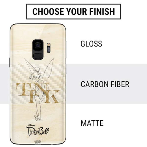 Disney Tinker Bell Tink Magic Pencil Art Galaxy S9 Skin