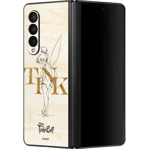 Disney Tinker Bell Tink Magic Pencil Art Galaxy Z Fold3 5G Skin