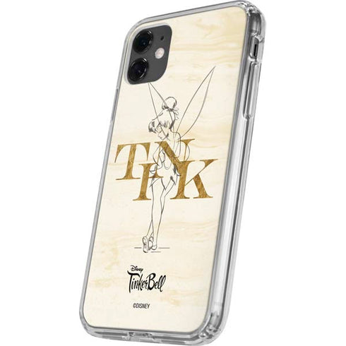 Disney Tinker Bell Tink Magic Pencil Art iPhone 11 Clear Case