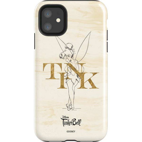 Disney Tinker Bell Tink Magic Pencil Art iPhone 11 Impact Case