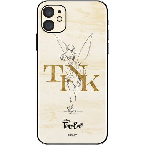 Disney Tinker Bell Tink Magic Pencil Art iPhone 11 Skin