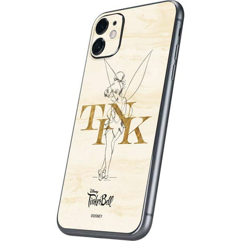 Disney Tinker Bell Tink Magic Pencil Art iPhone 11 Skin