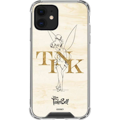 Disney Tinker Bell Tink Magic Pencil Art iPhone 12 Clear Case