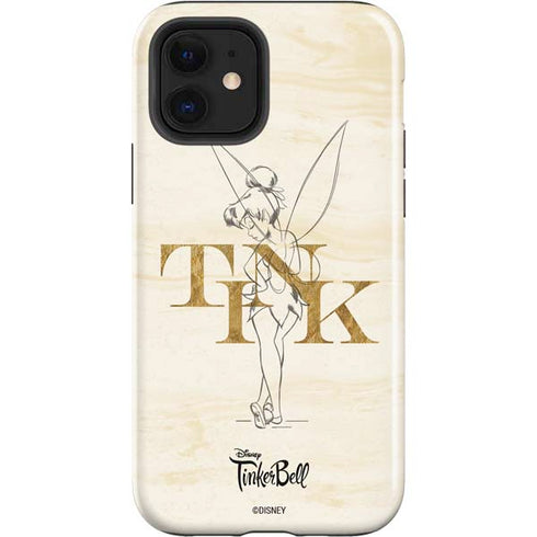 Disney Tinker Bell Tink Magic Pencil Art iPhone 12 Impact Case