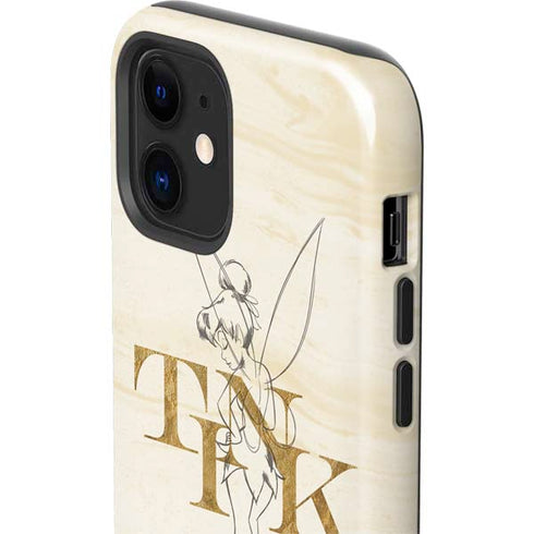 Disney Tinker Bell Tink Magic Pencil Art iPhone 12 Impact Case