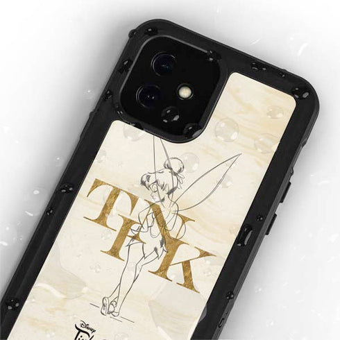 Disney Tinker Bell Tink Magic Pencil Art iPhone 12 Mini Waterproof Case