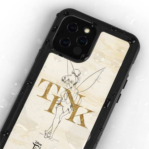 Disney Tinker Bell Tink Magic Pencil Art iPhone 12 Pro Waterproof Case