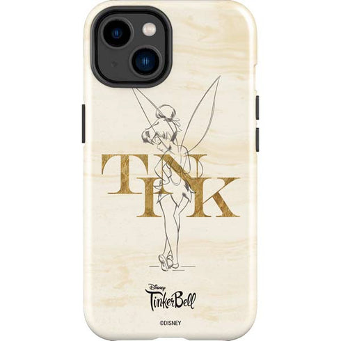 Disney Tinker Bell Tink Magic Pencil Art iPhone 14 Plus Impact Case
