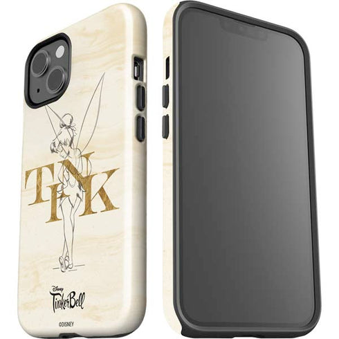 Disney Tinker Bell Tink Magic Pencil Art iPhone 15 Impact Case