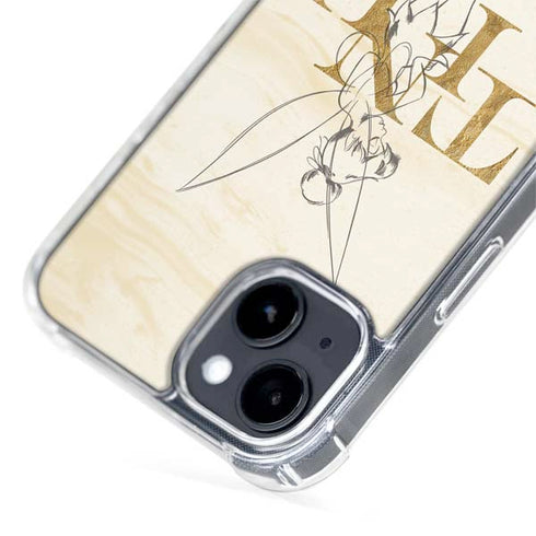 Disney Tinker Bell Tink Magic Pencil Art iPhone 15 Plus MagSafe Case