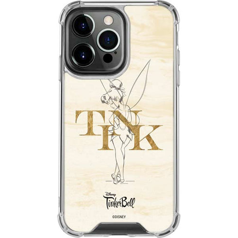 Disney Tinker Bell Tink Magic Pencil Art iPhone 14 Pro Clear Case