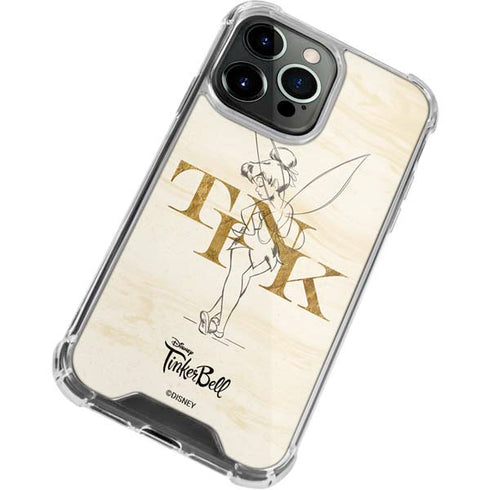 Disney Tinker Bell Tink Magic Pencil Art iPhone 15 Pro Clear Case