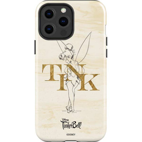 Disney Tinker Bell Tink Magic Pencil Art iPhone 15 Pro Max Impact Case