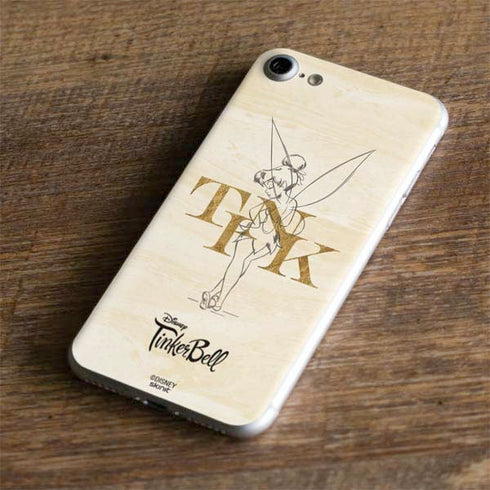 Disney Tinker Bell Tink Magic Pencil Art iPhone 8 Skin