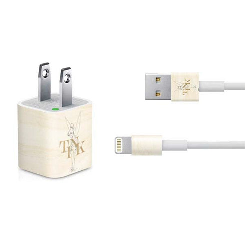 Disney Tinker Bell Tink Magic Pencil Art iPhone Charger (5W USB) Skin