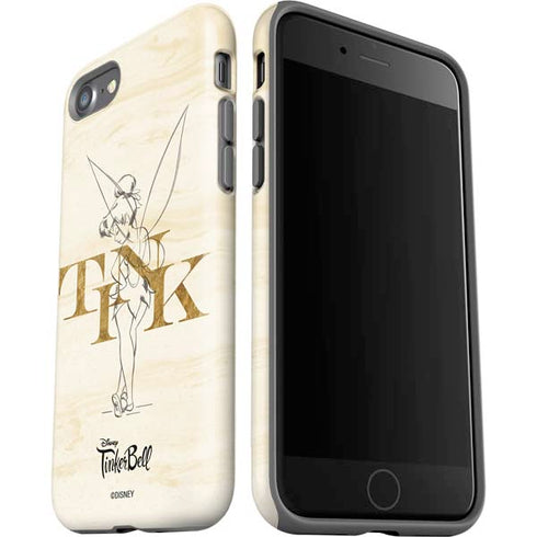 Disney Tinker Bell Tink Magic Pencil Art iPhone SE (2nd & 3rd Gen) Pro Case