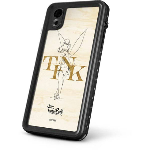 Disney Tinker Bell Tink Magic Pencil Art iPhone XR Waterproof Case