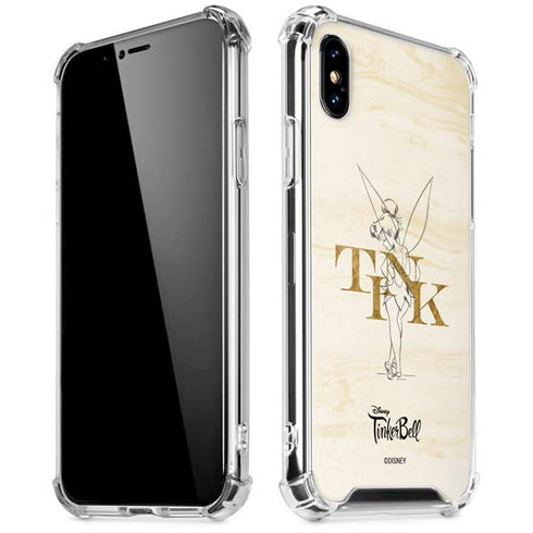 Disney Tinker Bell Tink Magic Pencil Art iPhone XS Max Clear Case