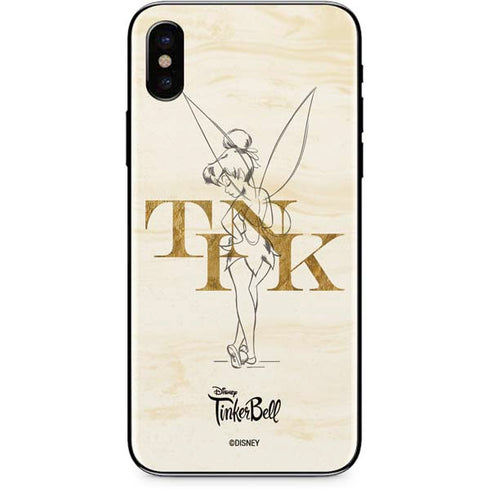 Disney Tinker Bell Tink Magic Pencil Art iPhone XS Skin