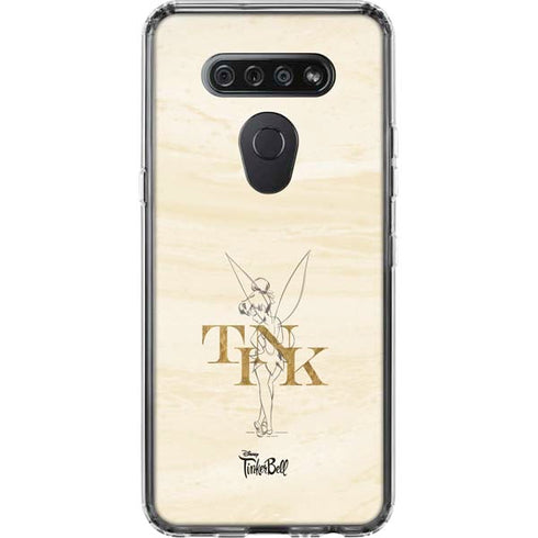 Disney Tinker Bell Tink Magic Pencil Art LG K51/Q51 Clear Case