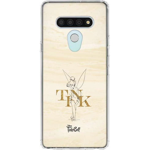 Disney Tinker Bell Tink Magic Pencil Art LG Stylo 6 Clear Case