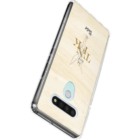 Disney Tinker Bell Tink Magic Pencil Art LG Stylo 6 Clear Case