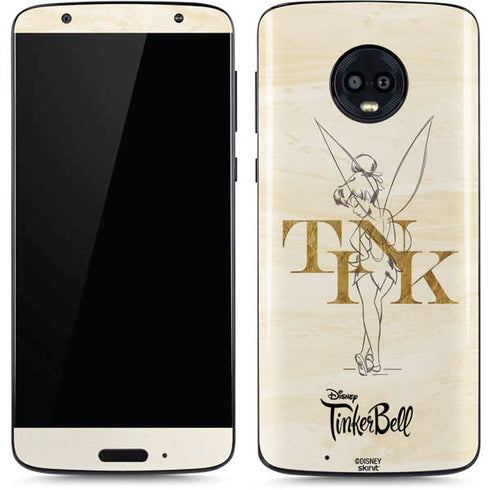 Disney Tinker Bell Tink Magic Pencil Art Moto G6 Skin