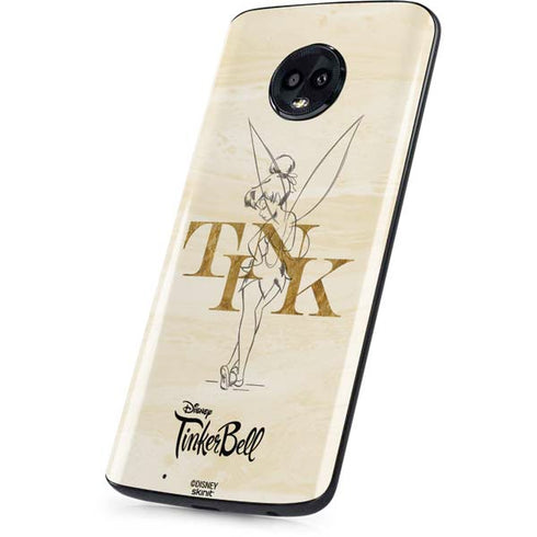 Disney Tinker Bell Tink Magic Pencil Art Moto G6 Skin