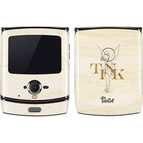 Disney Tinker Bell Tink Magic Pencil Art Motorola RAZR Skin