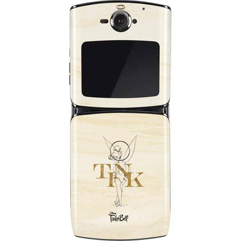 Disney Tinker Bell Tink Magic Pencil Art Motorola RAZR Skin