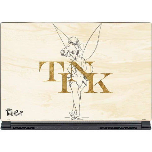 Disney Tinker Bell Tink Magic Pencil Art MSI GS65 Stealth Laptop Skin