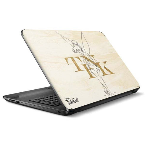 Disney Tinker Bell Tink Magic Pencil Art HP Notebook Skin