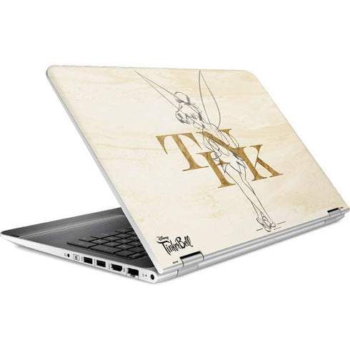 Disney Tinker Bell Tink Magic Pencil Art HP Pavilion Skin