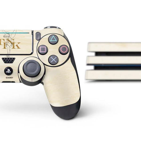 Disney Tinker Bell Tink Magic Pencil Art PS4 Pro Bundle Skin