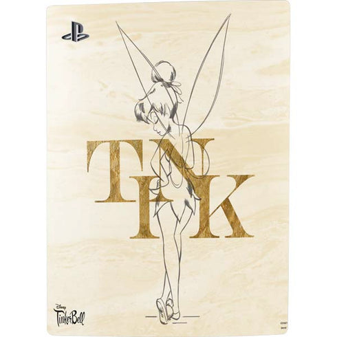 Disney Tinker Bell Tink Magic Pencil Art PS5 Digital Edition Console Skin