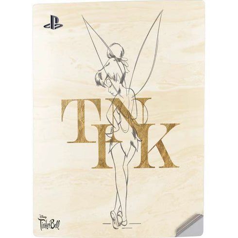 Disney Tinker Bell Tink Magic Pencil Art PS5 Digital Edition Console Skin