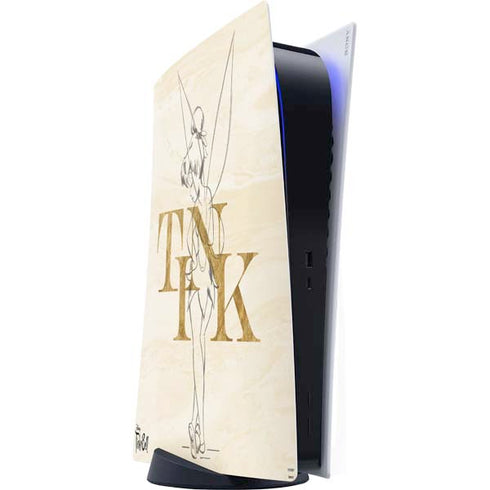 Disney Tinker Bell Tink Magic Pencil Art PS5 Digital Edition Console Skin