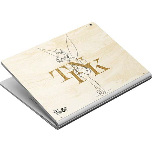 Disney Tinker Bell Tink Magic Pencil Art Surface Book Skin