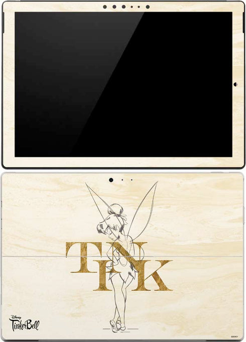Disney Tinker Bell Tink Magic Pencil Art Surface Pro 4 Skin