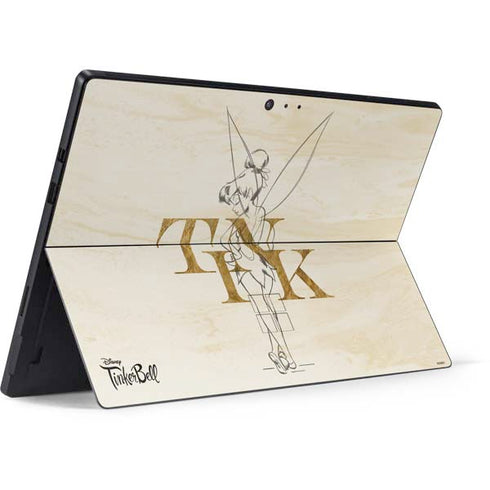 Disney Tinker Bell Tink Magic Pencil Art Surface Pro 6 Skin