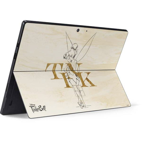 Disney Tinker Bell Tink Magic Pencil Art Surface Pro 7 Skin