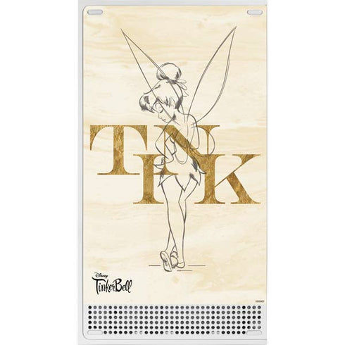 Disney Tinker Bell Tink Magic Pencil Art Xbox Series S Console Skin