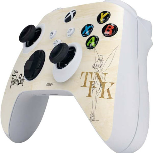 Disney Tinker Bell Tink Magic Pencil Art Xbox Series S Controller Skin