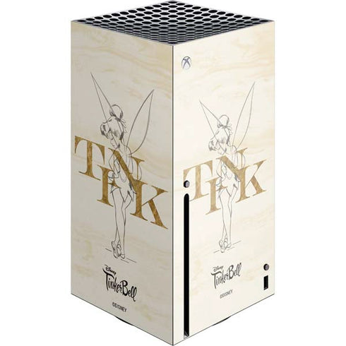 Disney Tinker Bell Tink Magic Pencil Art Xbox Series X Console Skin